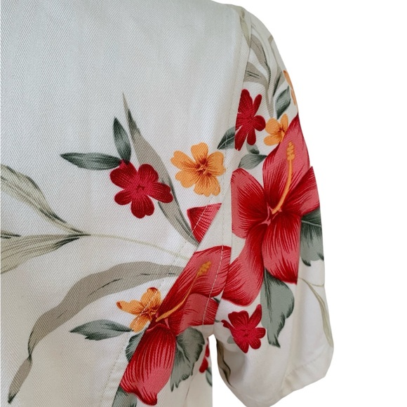 Havana Jack’s Cafe Tropical Print Shirt - Picture 4 of 6